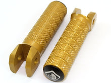 DBK Special Parts (Ducabike) Rider/Passenger Knurled Footpegs for the Ducati Panigale 1299/1199/959/899 Superleggera 848/1098/1198 Streetfighter and Monster S2R/S4R/S4RS