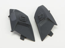 Top Front Vents Left/Right Matte Black Of 77