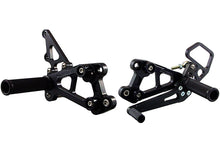 WOODCRAFT Honda CBR600RR (07+) Rearsets with Shifter Black