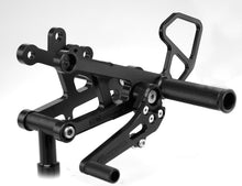 WOODCRAFT Yamaha R6 (06+) Rear Set Kit with Shift Pedal GP Shift BLACK