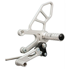 WOODCRAFT Aprilia RSV4 / Tuono V4 (2017+) Full Rearsets Clear Anodized - STD Shift
