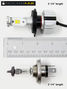Mini H4 Led Bulb 3200lm Bright White Ea