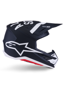 Sm7 Dasher Helmet Blk/Wht Matt Xs