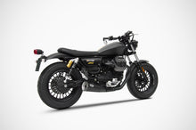 ZARD 'BIG' Dual Slip-on Exhaust for Moto Guzzi V9 Bobber & Roamer