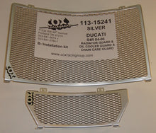 Cox Racing Radiator Guards for the Ducati Monster S4, S4R, and Sport Touring ST2 / ST3 / ST4 / ST3S and ST4S (97-06)
