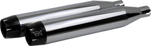 KHROME WERKS 3-1/2" Slip-On Mufflers - Chrome 202500
