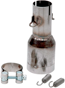 DG PERFORMANCE Exhaust Inlet - 1-1/4" - Stainless Steel 98-3125