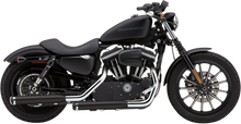 COBRA 3" Slashcut Mufflers for XL - Black 6031RB