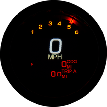 DAKOTA DIGITAL Tank Speedometer - Black Bezel - 3-3/8" MLX-3004-K