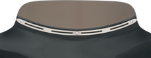 MEMPHIS SHADES Fairing Windshield Trim - Stainless Steel - Slotted - Slim MEM0923