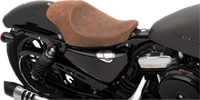 DRAG SPECIALTIES SEATS 3/4 Solo Seat - Brown - Distressed - XL '04-'22 0804-0747