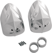 RWD V-TWIN Axle Cover - Lower Fork Leg - Diamond - 41 mm RWD-50034