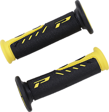 PRO GRIP 725 EVO Molded Gel Grips - Open Ends - Yellow/Black PA0725OEGI02