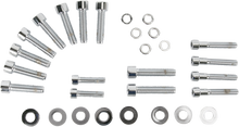 GARDNER-WESTCOTT Bolt Kit - Transmission Side Cover - Socket-Head - Chrome P-10-12-07
