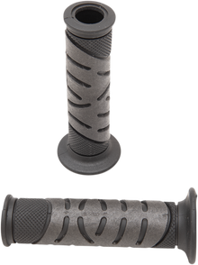 PRO GRIP 719 Dual Density Sportbike Grips - Open Ends - Black/Black PA0719OENE02