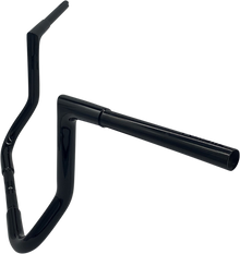 FAT BAGGERS INC. 1-1/4" EZ Install Flat Top Handlebar - 12" - Black 705012-B