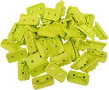 STUD BOY Double Backer Plates - Hi-viz Green - For 2-Ply - 48 Pack 2522-P2-HVG