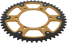 SUPERSPROX Stealth Rear Sprocket - 48 Tooth - Gold - Kawasaki/Yamaha/Suzuki RST-486-48-GLD