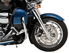 KLOCK WERKS Axle Kit - Flush Mount - Front - Black w/Polished End Caps KWS-01-1012
