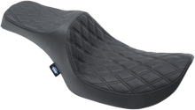 DRAG SPECIALTIES SEATS Predator III Seat - Double Diamond - Black Stitching - FXR '82-'00 0805-0135
