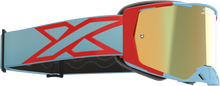 Lucid Caliber Goggle Light Blue Gold Mirror Lens