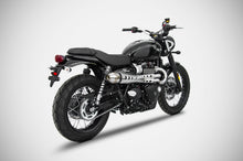 ZARD Full CONICAL HIGH MOUNT Exhaust for Triumph Street Scrambler