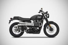 ZARD SIX DAYS Slip-on Exhaust for Triumph Street Scrambler