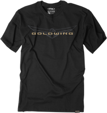 FACTORY EFFEX Goldwing Sketched T-Shirt- Black - Large 25-87814