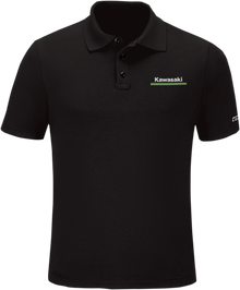 FACTORY EFFEX Kawasaki Polo Shirt - Black - Large 25-85104