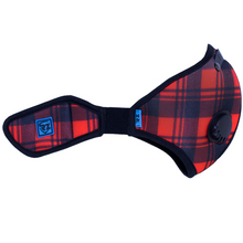 RZ MASK M2 Nylon Mask - Red Plaid - Medium MK-DC39:25400