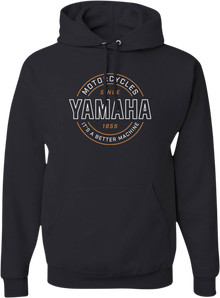 YAMAHA APPAREL Yamaha Better Machine Hoodie - Black - Small NP21S-M1972-S