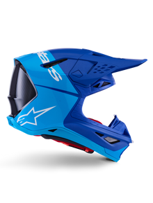 Supertech S M10 Flood Helmet Met Blu/Md Blu/Blk Crb M&G Xl