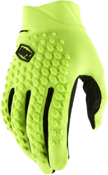 100% Geomatic Gloves - Fluorescent Yellow - Small 10026-00005