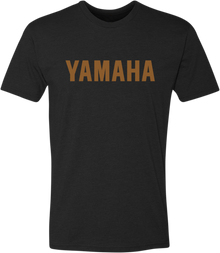 YAMAHA APPAREL Yamaha Classic T-Shirt - Black/Gold - Small NP21S-M3126-S