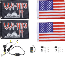 WHIPITLIGHTRODS 5' Light Rod - Magnetic Base MAG-CHSBTR-152