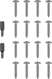 CALIBER Bunk Wrap Endcap - 2"x6" - Gray - 4 Pack 23053