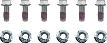 MOTO-MASTER Bolts - Brake Rotor - Torx w/Nuts - M6 x 16 - 6-Pack 012015-PU