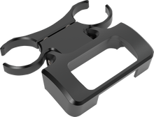LA CHOPPERS T-Bar Gauge Mount - Black - 1.50" Diameter - M8 Softail LA-7398-20B