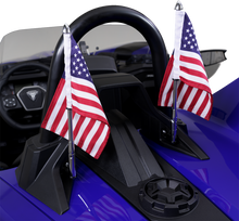 SHOW CHROME Folding Flag Pole - Chrome - SlingShot 44-104