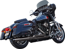 S&S CYCLE 2-into-1 Lava Chrome Sidewinder® Exhaust System - Race Only 550-1087