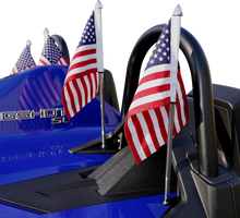 SHOW CHROME Flag Pole - Chrome - Slingshot 44-106
