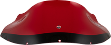 KLOCK WERKS Kolor Flare™ Windshield - 9" - Red - FXRP KWW-02-0614
