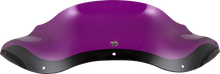 KLOCK WERKS Kolor Flare™ Windshield - 8" - Purple - FLTR KWW-01-0694