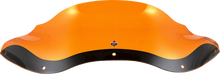 KLOCK WERKS Kolor Flare™ Windshield - 8" - Orange - FLTR KWW-01-0689
