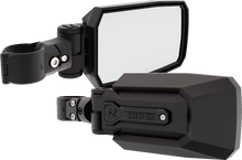 SEIZMIK Mirrors - Trailrider - Side View - Rectangle - Black - 1.75" ROPS - Pair 56-90093KIT