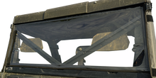 SEIZMIK Soft Full Doors - Rear Window - Black/Clear - Polaris - Ranger 51-20992