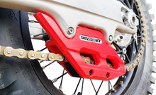 T.M. DESIGNWORKS Factory Edition Chain Guide With Replacement Wear Pad - Red - Gas Gas/Husqvarna/KTM RCG-KT5-RD