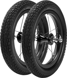 STRIDER 12" High-Traction Wheels - Set PWHEEL-12-HT-BK