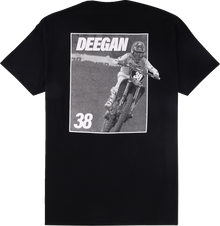 DEEGAN APPAREL Youth MX2 T-Shirt - Black - Medium DBTSS3009BLKM