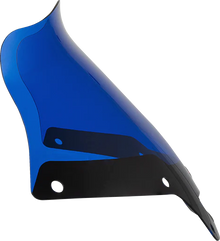 KLOCK WERKS Kolor Flare™ Sport Windshield - 8" - Blue - FXLRST KWW-02-0633